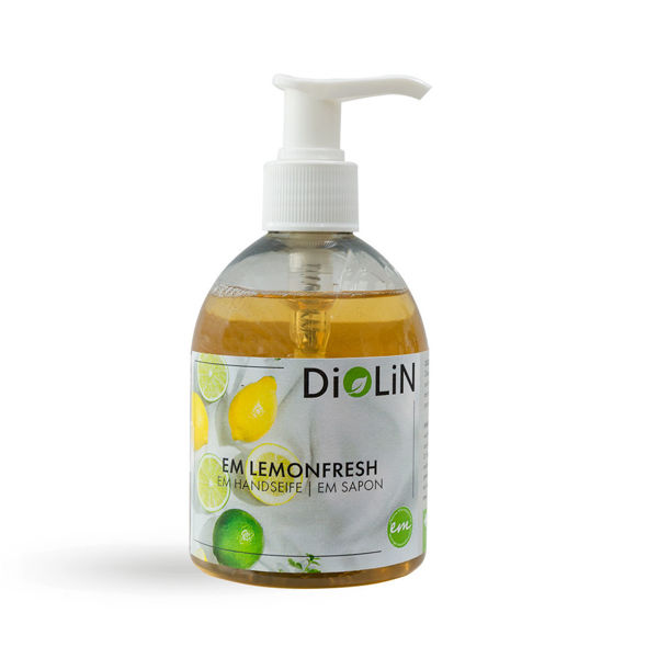 Bild von DiOLiN EM Flüssigseife Lemonfresh